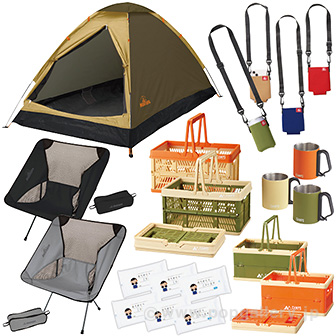 リフレッシュ 本格キャンプグッズプレゼント2（100名様用）