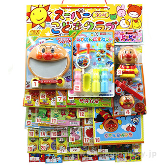 当てくじ コドモクラブP30 （オールアンパンマン当て）