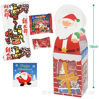 クリスマス・クリアケース（お菓子入）