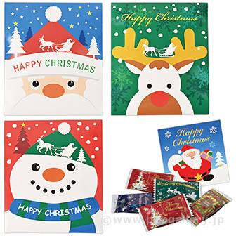 Xmasプチギフト（キャンディ5粒入・シール付）