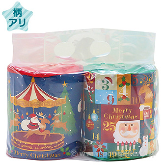 2023クリスマストイレットロール ペアロール