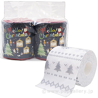 2024クリスマストイレットロール ペアロール