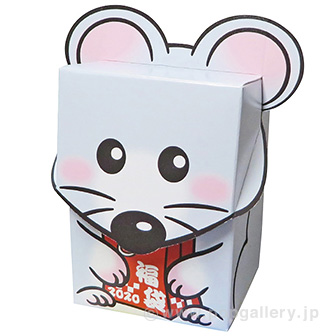 干支BOXティッシュ ちゅー吉 （40枚入）