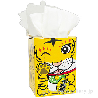 干支BOXティッシュ とら吉 （40枚入）