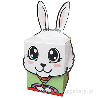 干支BOXティッシュ うさっ娘 （40枚入）
