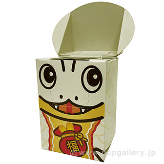 干支BOXティッシュ にょろ吉 （40枚入）