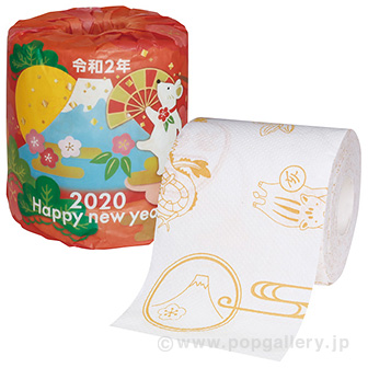 干支トイレットロール1R（子）