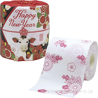 干支トイレットロール1R（丑）