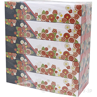 干支ティッシュ・丑 120W（5P）