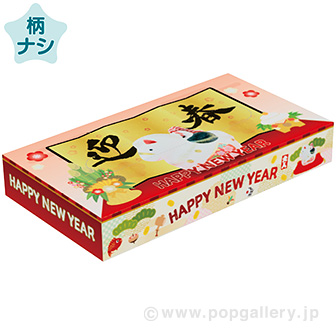 干支BOXティッシュ（午）40W