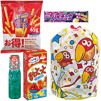 森永 キョロちゃんバッグ（パーティー柄）