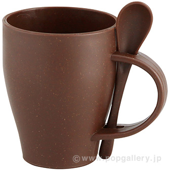 スフィア・リユースコーヒースプーン付きマグカップ