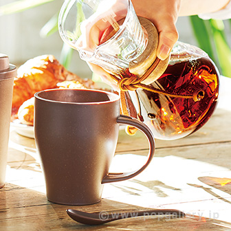 スフィア・リユースコーヒースプーン付きマグカップ