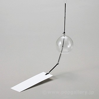 お絵かきガラス風鈴