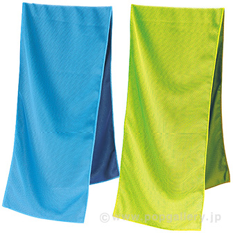 カラークールタオル（ジッパーケース入）