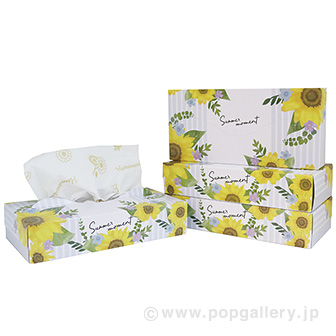 2024ひまわりティッシュ120W