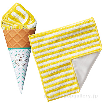 ひんやり爽涼 アイスクリームCOOLタオル
