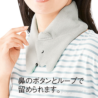 くまさんのクールジェル付ネックタオル