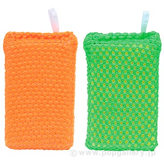 アクリル毛糸のキッチンスポンジ