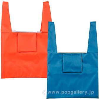 大きく使って小さく収納！レジバッグ