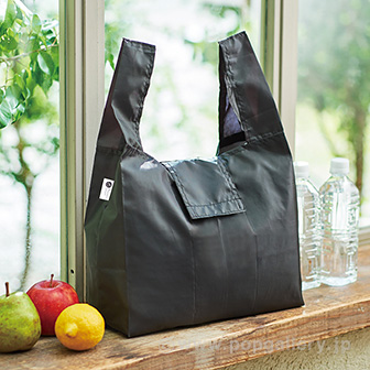 リフェロ・再生PETマイバッグ（ブラック） BL(ブラック)