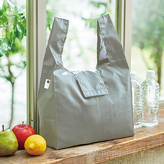 リフェロ・再生PETマイバッグ（グレー） GL(グレー)