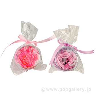 フラワーソープ（ローズ）プラケース入
