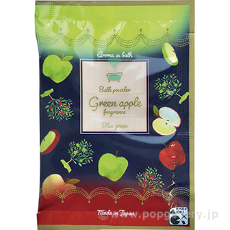 アロマインバス（分包）２０ｇ　（グリーンアップルの香り） グリーンアップルの香り