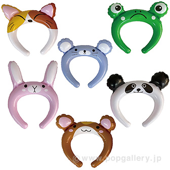 動物たちのカチューシャ: ノベルティ｜販促物・販促通販の【POP