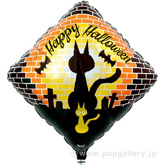 14インチアイブレックスバルーン（シルエットキャット）