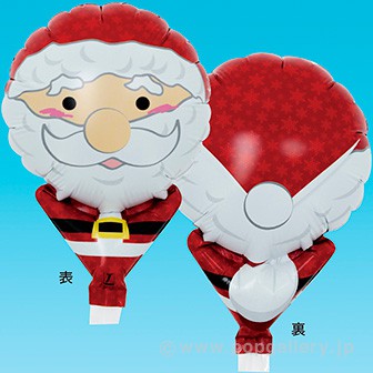 アップライトバルーン（HOHOサンタクロース）