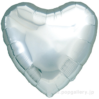 NEWハート型アイブレックスバルーン（シルバー） SI(シルバー)