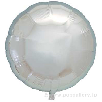 丸型アイブレックスバルーン（シルバー）