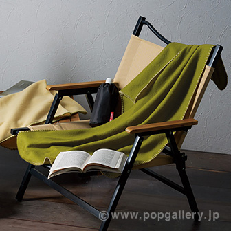 キャンプス 保冷温ボトルポーチ付ブランケット