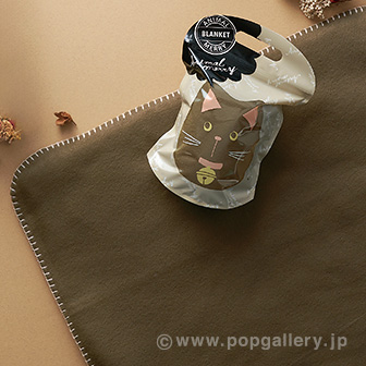 アニマルメリーフェイスブランケット