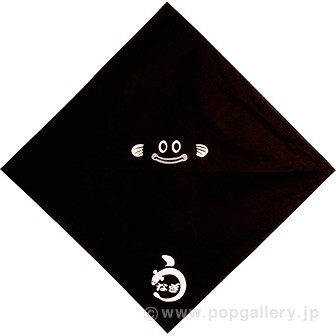 うなぎバンダナ（黒） BL(黒)