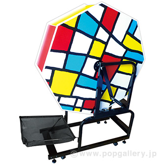 ［大型送料］ジャンボガラポン（変形組立タイプ）