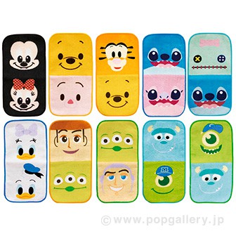 顔柄ミニミニポケットタオル