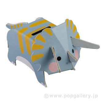 dancoo！ 貯金箱 恐竜シリーズ（トリケラトプス）