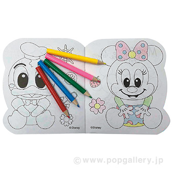 キャラクターぬりえセット