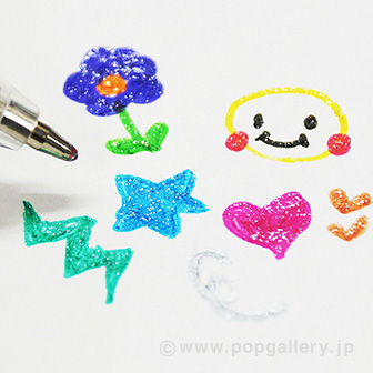 グリッターペン12色セット（M）