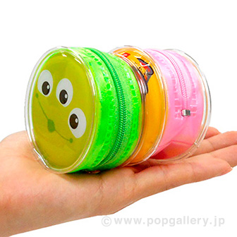 ダブルフェイス柄コインケース （D）