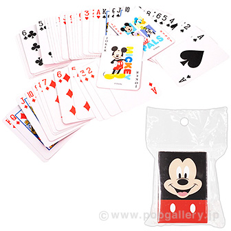 顔柄カラフルミニトランプ（D）