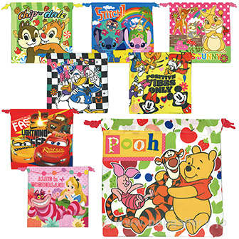 オールスターカラフル巾着袋（D）