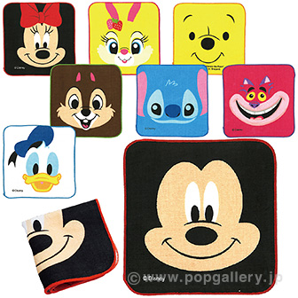 顔柄ミニタオル（D）