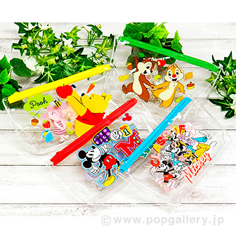 カラフルクリアポーチ（D）