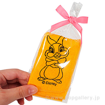 リボン付カラフルミニタオル（D）