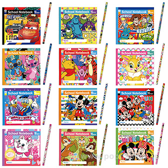 オールスター学習帳えんぴつセット