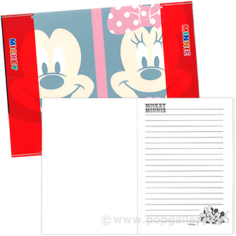 顔柄A5カバー付きノート