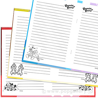 顔柄A5カバー付きノート